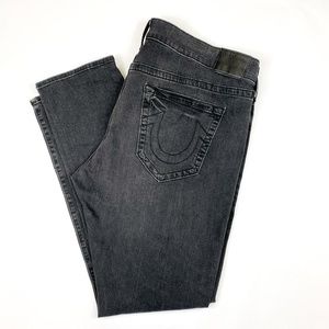 True Religion Black Jeans - Geno Style - Size 42